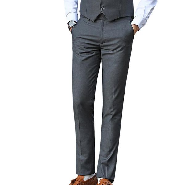 vogue men suit pant business pure color casual trousers formal cotton pants for men mens dress pants slim homme plus size, White;black
vogue men suit pant business pure color casual trousers formal cotton pants for men mens dress pants slim homme plus size, White;black