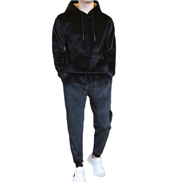 winter plus cashmere sweatsuit warm suit new leisure gold velvet set two piece tracksuit, Gray
winter plus cashmere sweatsuit warm suit new leisure gold velvet set two piece tracksuit, Gray