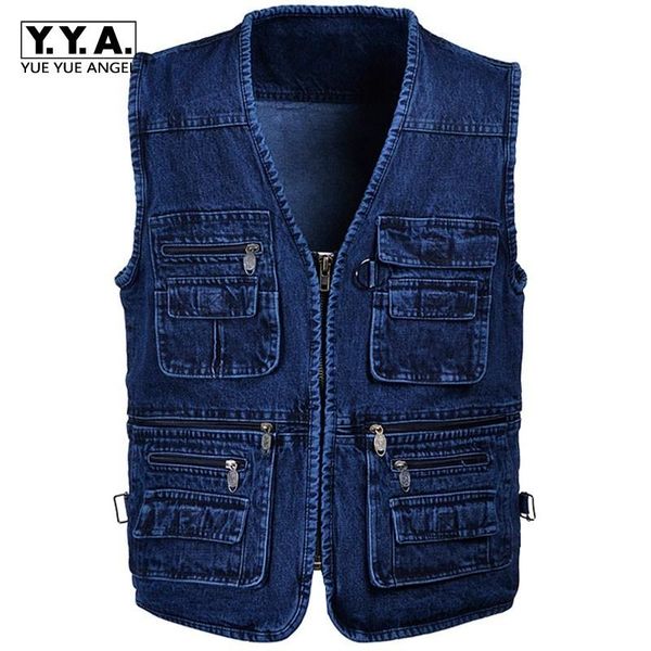 men's vests spring man 5xl denim vest male plus size jeans men multi pocket pography mens sleeveless jacket colete, Black;white
men's vests spring man 5xl denim vest male plus size jeans men multi pocket pography mens sleeveless jacket colete, Black;white