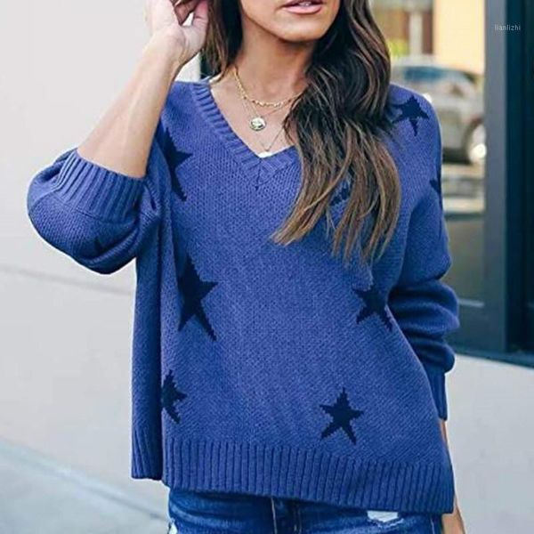 hirigin spring autumn women v-neck star printed sweater fashion ladies casual streetwear knitwear pullover 1, White;black
hirigin spring autumn women v-neck star printed sweater fashion ladies casual streetwear knitwear pullover 1, White;black