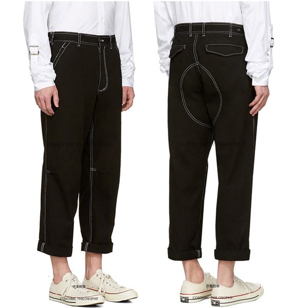 2021 new i'm home to casual pants, young men of style with white edge loose thread. s-6xl ghgb, Black
2021 new i'm home to casual pants, young men of style with white edge loose thread. s-6xl ghgb, Black