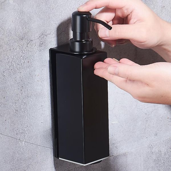 304 stainless steel black liquid soap dispenser kitchen sink soap container bathroom shampoo box wall mounted detergent bottle sqcqsk
304 stainless steel black liquid soap dispenser kitchen sink soap container bathroom shampoo box wall mounted detergent bottle sqcqsk
