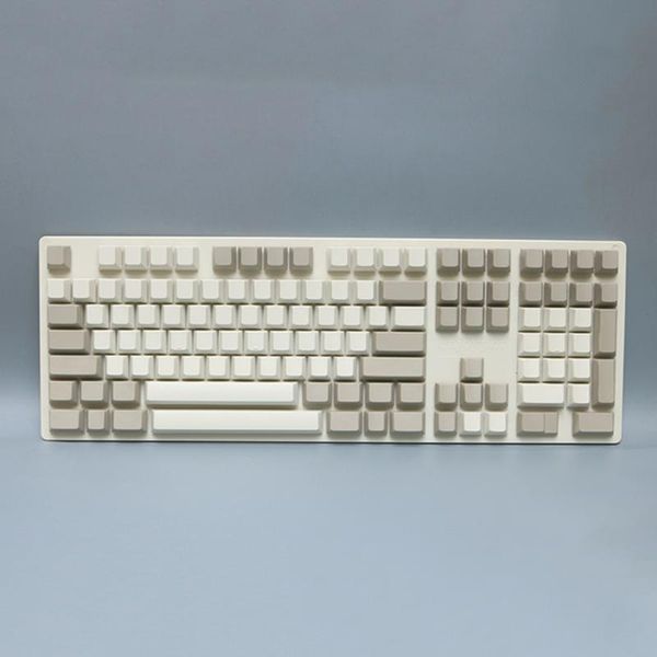 120 keys blank light grey milk white keycaps for cherry mx switch mechanical gaming keyboard cherry profile pbt keycaps
120 keys blank light grey milk white keycaps for cherry mx switch mechanical gaming keyboard cherry profile pbt keycaps
