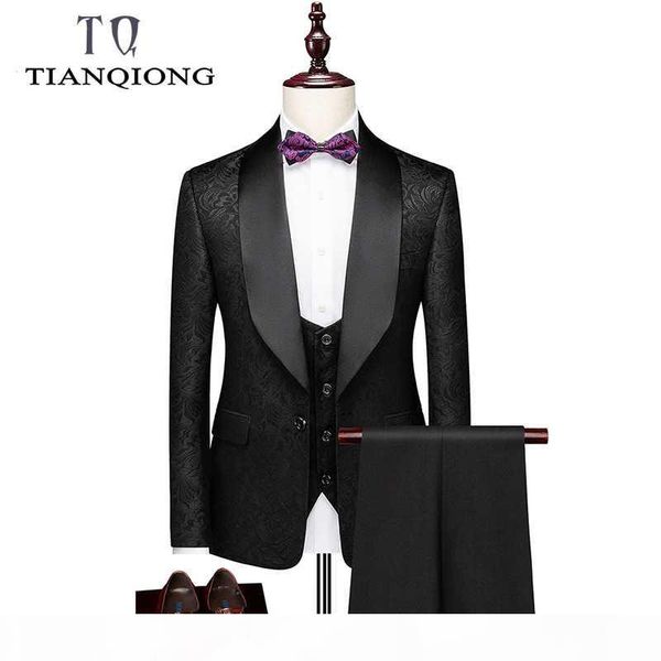 tian qiong новая мода бренд blazers мужской костюм куртка повседневная slim fit prom groom бизнес-хост свадебный печатный костюм смокинг, White;black
tian qiong новая мода бренд blazers мужской костюм куртка повседневная slim fit prom groom бизнес-хост свадебный печатный костюм смокинг, White;black
