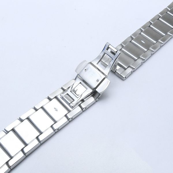 solid steel watch band strap silver black mens watch band bracelets 22mm, Black;brown
solid steel watch band strap silver black mens watch band bracelets 22mm, Black;brown