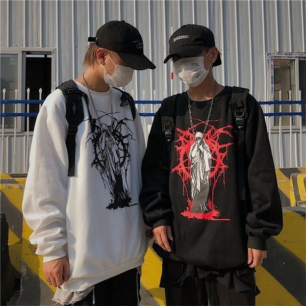 focal20 streetwear dark star character women fleece sweatshirts crew neck female fleece pullovers loose autumn lady fleece y200610, Black
focal20 streetwear dark star character women fleece sweatshirts crew neck female fleece pullovers loose autumn lady fleece y200610, Black