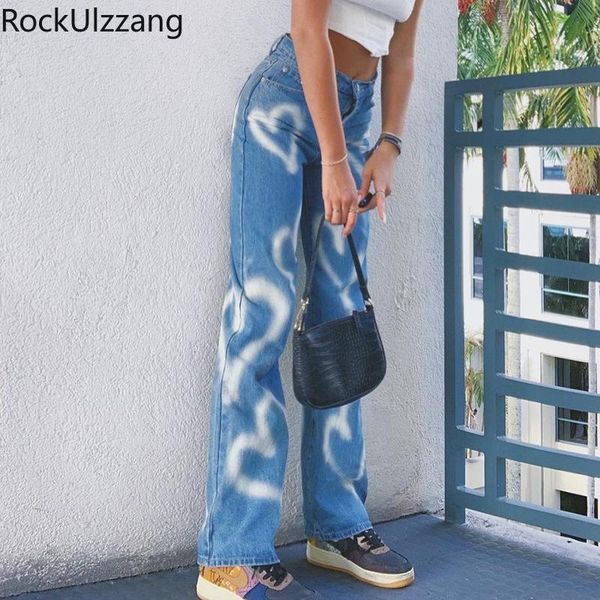 women's jeans loose straight high waist graffiti love contrast cute print denim pant trouser boyfriend fashion streetwear women harajuk, Blue
women's jeans loose straight high waist graffiti love contrast cute print denim pant trouser boyfriend fashion streetwear women harajuk, Blue