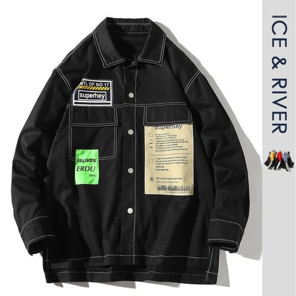 2020 autumn full buttons windproof jackets coat men hip hop patchwork geometric streetwear casual vintage track jacket men 4xl1, Black;brown
2020 autumn full buttons windproof jackets coat men hip hop patchwork geometric streetwear casual vintage track jacket men 4xl1, Black;brown