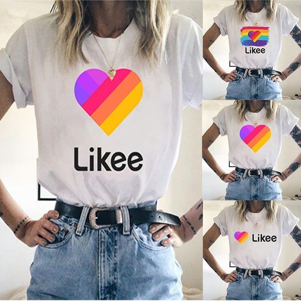 likee t shirt oversize women kids likee tees streetwear short sleeve t shirts graphic tees boy girls tshirt men russia style, White;black
likee t shirt oversize women kids likee tees streetwear short sleeve t shirts graphic tees boy girls tshirt men russia style, White;black