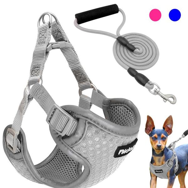 breathable nylon mesh dog puppy harness no-pull reflective pet harness vest dog leash for small large dog pitbull french bbyoia
breathable nylon mesh dog puppy harness no-pull reflective pet harness vest dog leash for small large dog pitbull french bbyoia
