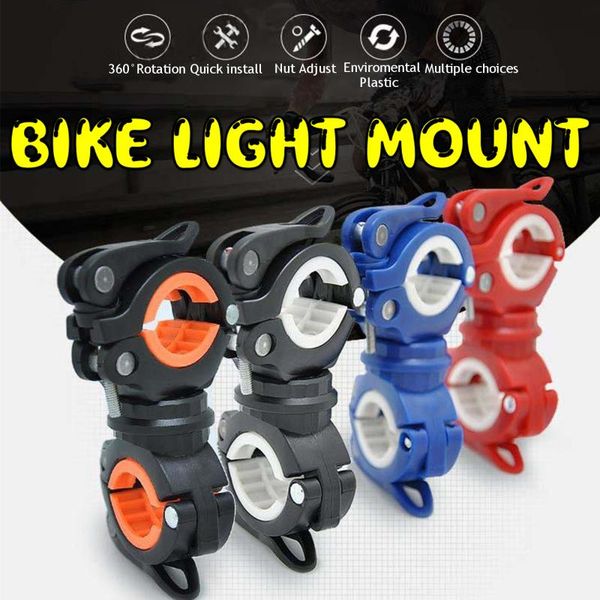 4 colors bicycle light bracket bike lamp holder led torch headlight pump stand quick release mount 360 degree rotatable
4 colors bicycle light bracket bike lamp holder led torch headlight pump stand quick release mount 360 degree rotatable