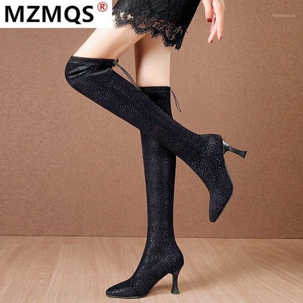 2020 women's boots knee high boots suede high heel pointed shoes winter shoes casual solid color fine heel sleeve fashion women1, Black
2020 women's boots knee high boots suede high heel pointed shoes winter shoes casual solid color fine heel sleeve fashion women1, Black