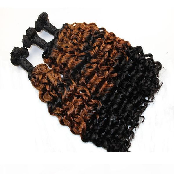 funmi hair curly wave double drawn hair bundles ombre color brazilian indian virgin human hair weaves 10-26 inch, Black
funmi hair curly wave double drawn hair bundles ombre color brazilian indian virgin human hair weaves 10-26 inch, Black