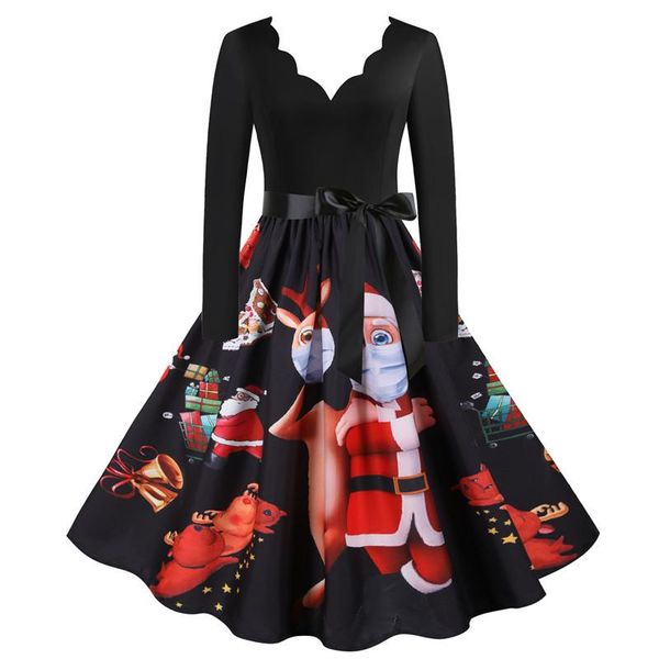 2021 christmas 3xl plus size office lady patchwork women dress spring full sleeve print ribbons v-neck dresses black 1168, Black;gray
2021 christmas 3xl plus size office lady patchwork women dress spring full sleeve print ribbons v-neck dresses black 1168, Black;gray