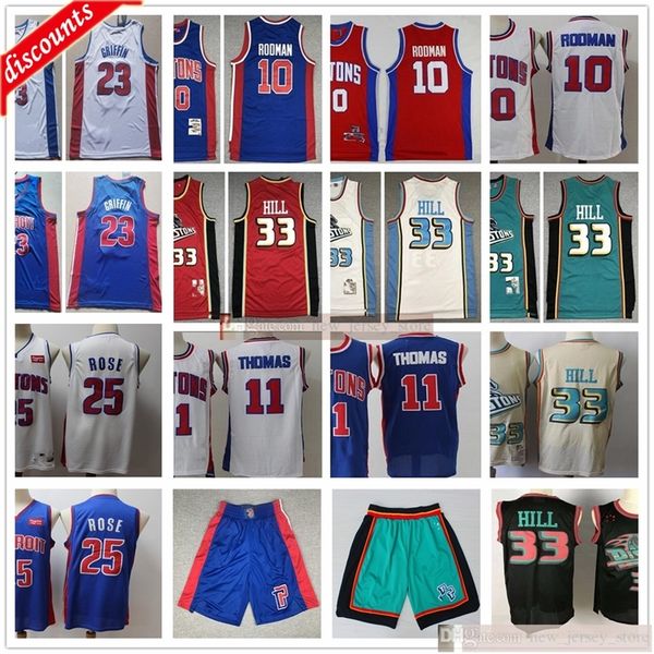 2020 new basketball derrick 25 rose blake 23 griffin jerseys retro grant 33 hill dennis 10 rodman isiah 11 thomas jerseys blue, Black;red
2020 new basketball derrick 25 rose blake 23 griffin jerseys retro grant 33 hill dennis 10 rodman isiah 11 thomas jerseys blue, Black;red