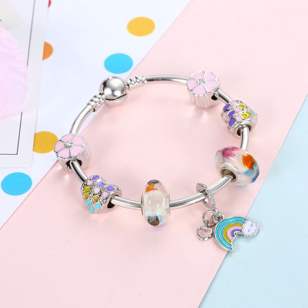 silver fashionyq8tplated 16-21cm fashion rainbow charm bracelet 925 bracelets royal crown accessories crystal bead diy w
silver fashionyq8tplated 16-21cm fashion rainbow charm bracelet 925 bracelets royal crown accessories crystal bead diy w