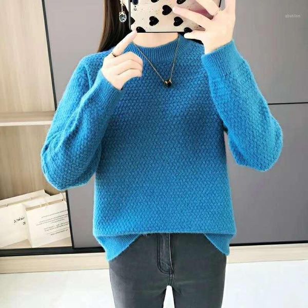 women's sweaters women 2021 autumn winter o-neck long sleeve sweater female warm soft knitted pullovers ladies jumper casual loose s884, White;black
women's sweaters women 2021 autumn winter o-neck long sleeve sweater female warm soft knitted pullovers ladies jumper casual loose s884, White;black