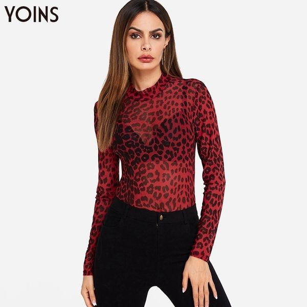 yoins women leopard print blouses shirts spring autumn mesh see-through long sleeve blusas bodycon pullovers y200402, White
yoins women leopard print blouses shirts spring autumn mesh see-through long sleeve blusas bodycon pullovers y200402, White