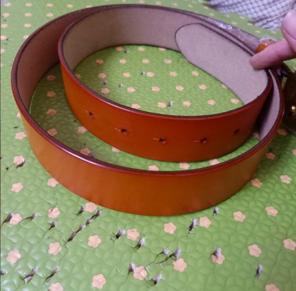 designer brand cowhide men's and women's gold buckle cuffs hand-made casual men's belt jeans fashion no box, Black;brown
designer brand cowhide men's and women's gold buckle cuffs hand-made casual men's belt jeans fashion no box, Black;brown