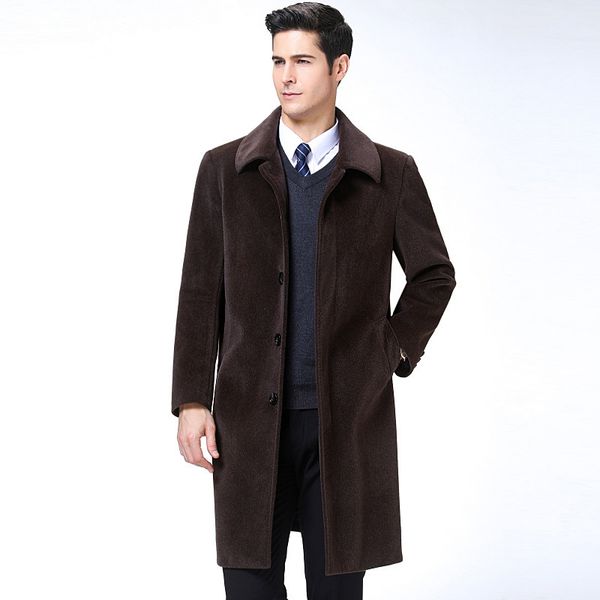 winter new jacket of casual wool thin woolen trench coat fashion mark men's clothes 195 hz7b, Black;brown
winter new jacket of casual wool thin woolen trench coat fashion mark men's clothes 195 hz7b, Black;brown