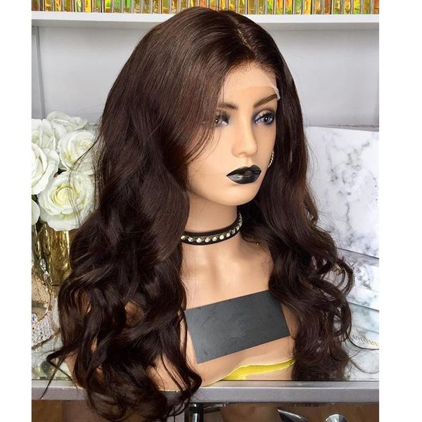lace wigs elegent chocolate brown wave 360 frontal human hair with baby front for black women natural hairline, Black;brown
lace wigs elegent chocolate brown wave 360 frontal human hair with baby front for black women natural hairline, Black;brown