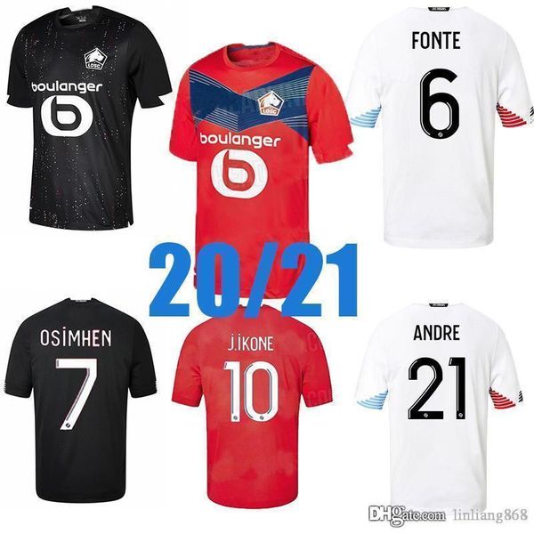 new 2020 2021 lille osc soccer jerseys yilmaz r.leao xeka bamba j.david home away 20 21 men andfootball shirt, Black
new 2020 2021 lille osc soccer jerseys yilmaz r.leao xeka bamba j.david home away 20 21 men andfootball shirt, Black