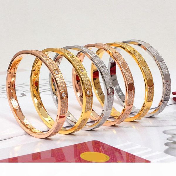 titanium steel full diamond bracelet 3 rows women men couple bracelets cuff bangles fashion love jewelry with velvet bag, White
titanium steel full diamond bracelet 3 rows women men couple bracelets cuff bangles fashion love jewelry with velvet bag, White