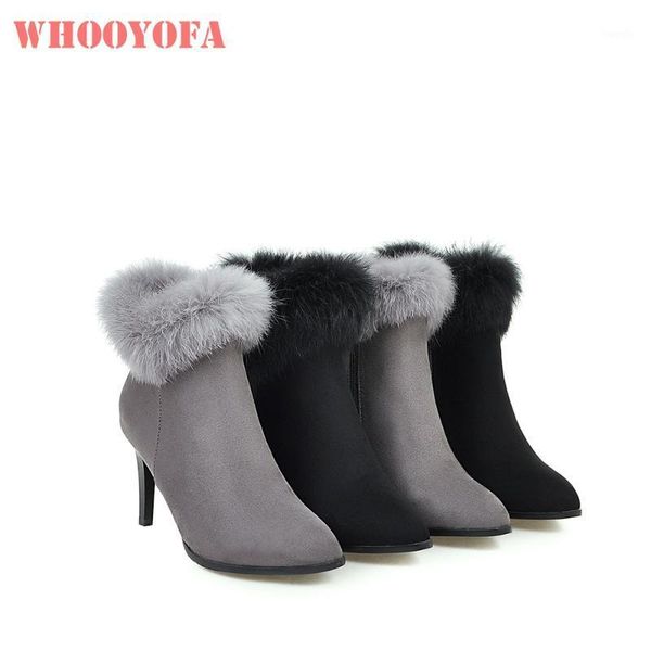 boots brand winter sweet black women ankle gray rabbits furry lady formal shoes thin high heels wh916 plus big size 10 431
boots brand winter sweet black women ankle gray rabbits furry lady formal shoes thin high heels wh916 plus big size 10 431