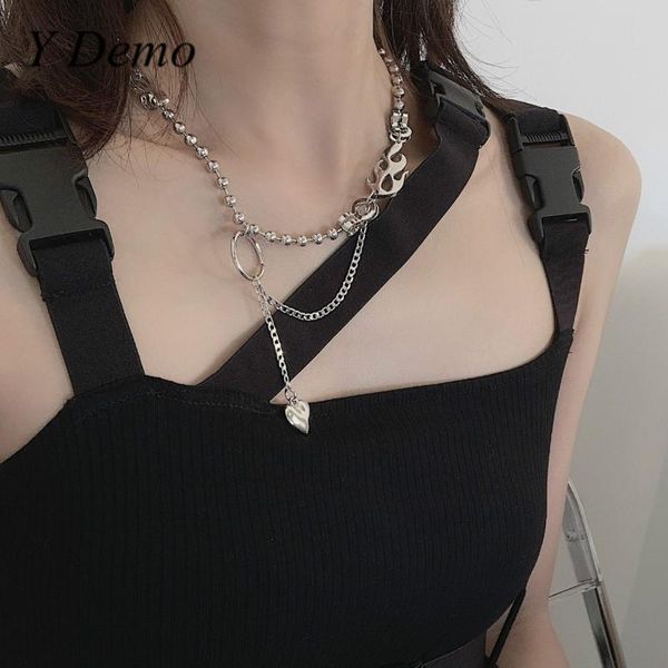 y demo harajuku sweet heart shaped necklace women gothic chains accessory streetwear girl gift 2020, Silver
y demo harajuku sweet heart shaped necklace women gothic chains accessory streetwear girl gift 2020, Silver