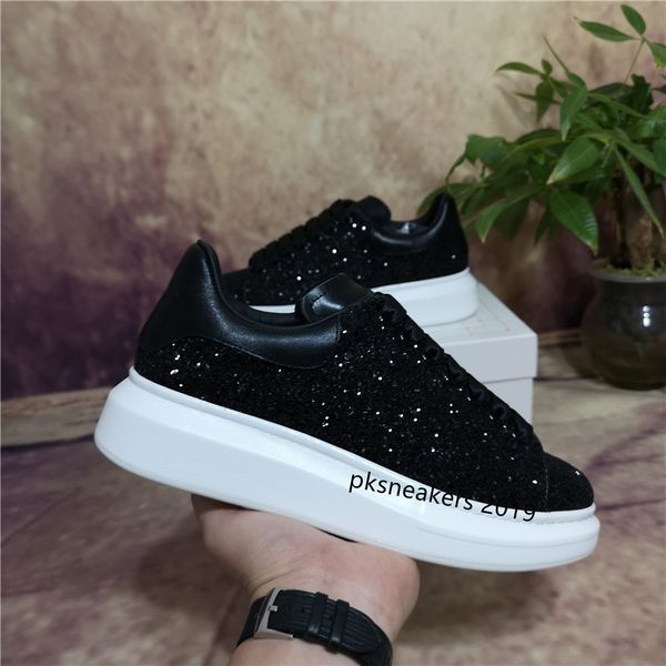 высочайшее качество мужские женские мода белая кожа черные задние платформы обувь плоские повседневные туфли леди черные преувеличения женщи, Black
высочайшее качество мужские женские мода белая кожа черные задние платформы обувь плоские повседневные туфли леди черные преувеличения женщи, Black