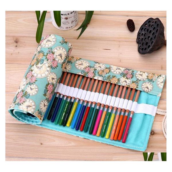 36/48/72 holes pencil case school canvas roll pouch makeup comestic brush pen storage pecncil box estuches school penalty gsopj
36/48/72 holes pencil case school canvas roll pouch makeup comestic brush pen storage pecncil box estuches school penalty gsopj