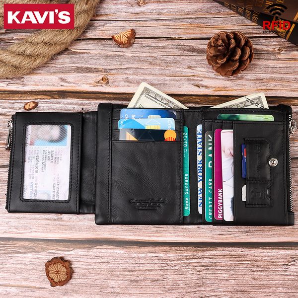 kavis genuine leather men's wallet brand purses for men black portomonee money bag short coin perse rfid blocking wallets boys, Red;black
kavis genuine leather men's wallet brand purses for men black portomonee money bag short coin perse rfid blocking wallets boys, Red;black