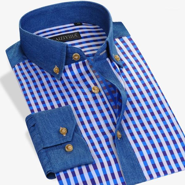 men's standard casual checkered plaid dress shirt contrasting colors long sleeve 100% cotton thin button-down collar shirts1, White;black
men's standard casual checkered plaid dress shirt contrasting colors long sleeve 100% cotton thin button-down collar shirts1, White;black