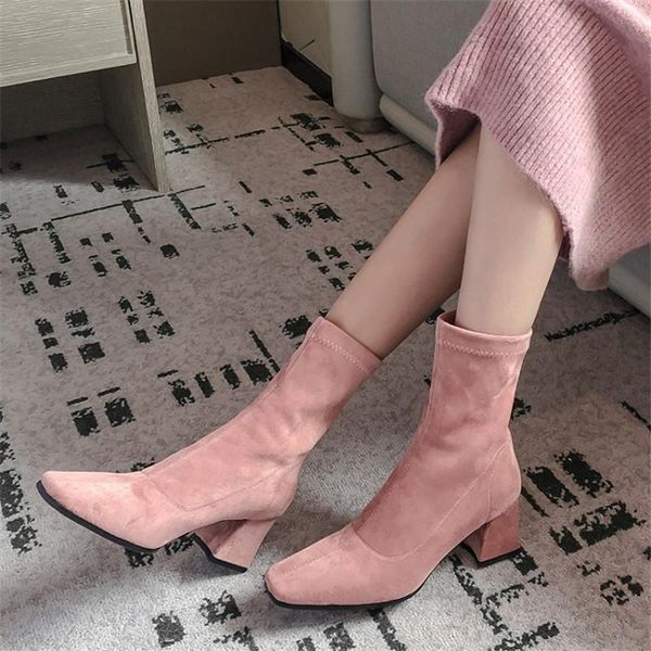 boots pxelena square toe stretch ankle women kid suede chunky block high heels fashion office lady dress party shoes plus size, Black
boots pxelena square toe stretch ankle women kid suede chunky block high heels fashion office lady dress party shoes plus size, Black
