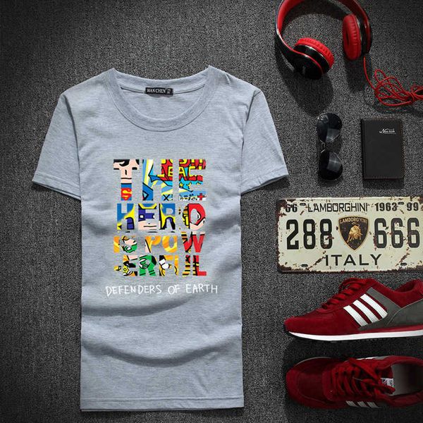 leisure new 2020 spring short sleeve fashion city men's t-shirt, White;black
leisure new 2020 spring short sleeve fashion city men's t-shirt, White;black