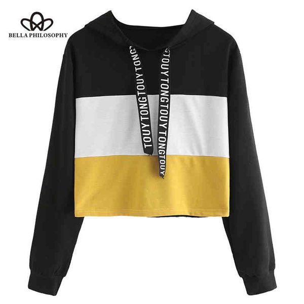 bella philosophy 2018 women hoodies streetwear color block sweatshirts hip pop clothing cropped tumblr moletom preppy style, Blue;black
bella philosophy 2018 women hoodies streetwear color block sweatshirts hip pop clothing cropped tumblr moletom preppy style, Blue;black