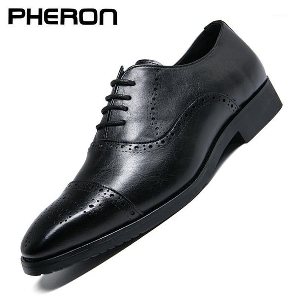 new 2021 flat classic men dress shoes genuine leather wingtip carved italian formal oxford footwear plus size 38-48 for winter1, Black
new 2021 flat classic men dress shoes genuine leather wingtip carved italian formal oxford footwear plus size 38-48 for winter1, Black