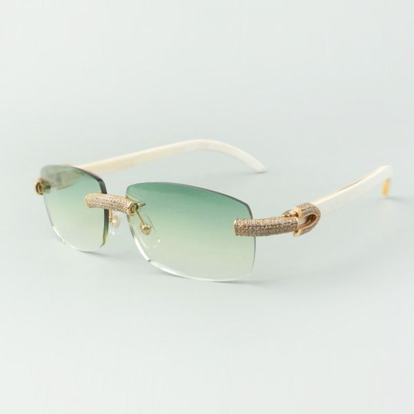 direct sales micro-paved diamond sunglasses 3524026 with white buffalo horn temples designer glasses, size: 56-18-140 mm, White;black
direct sales micro-paved diamond sunglasses 3524026 with white buffalo horn temples designer glasses, size: 56-18-140 mm, White;black