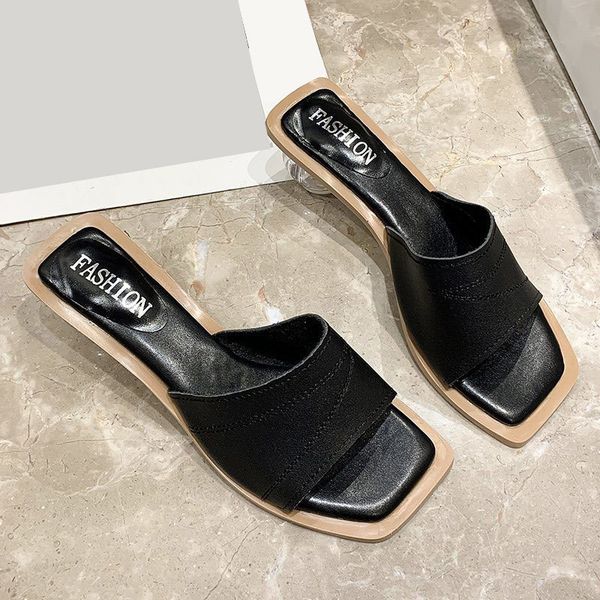 new 2021 women slippers ladies sandals pu leather fashion high heels square toe shoes summer woman pumps casual footwear 1 jmf1, Black
new 2021 women slippers ladies sandals pu leather fashion high heels square toe shoes summer woman pumps casual footwear 1 jmf1, Black