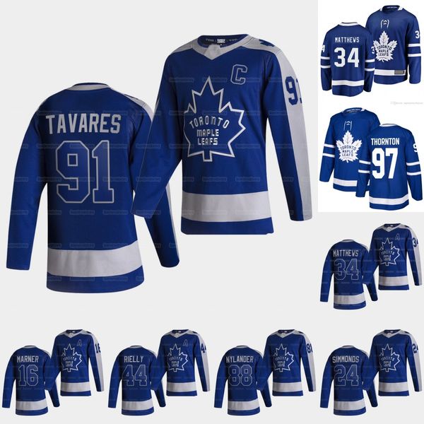 91 john tavares toronto maple leafs 2021 reverse retro jersey joe thornton auston matthews mitchell marner andersen hyman ilya mikheyev, Black;red
91 john tavares toronto maple leafs 2021 reverse retro jersey joe thornton auston matthews mitchell marner andersen hyman ilya mikheyev, Black;red