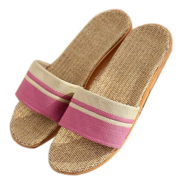 women's cotton flax slippers indoor bathroom l home linen slippers beach flip flops women slides flat striped sandals shoes #v01z, Black
women's cotton flax slippers indoor bathroom l home linen slippers beach flip flops women slides flat striped sandals shoes #v01z, Black