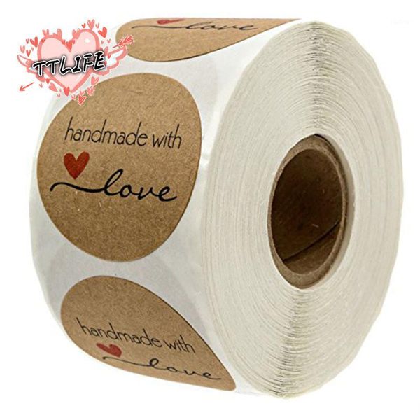 500pcs round labels handmade kraft paper packaging sticker for candy dragee bag gift box packing bag wedding thanks stickers1
500pcs round labels handmade kraft paper packaging sticker for candy dragee bag gift box packing bag wedding thanks stickers1