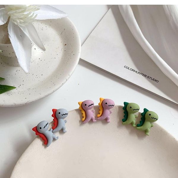 stud sncsdk 2021 vitality girl small fresh cartoon cute dinosaur earring sweet temperament women's earrings fashion jewelry, Golden;silver
stud sncsdk 2021 vitality girl small fresh cartoon cute dinosaur earring sweet temperament women's earrings fashion jewelry, Golden;silver