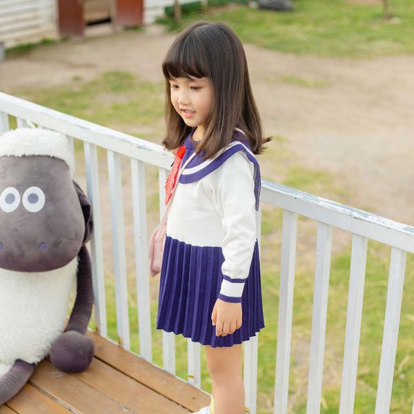 college girls' autumn new and winter sle knitted drs children's korean wool skirt oevd, Red;yellow
college girls' autumn new and winter sle knitted drs children's korean wool skirt oevd, Red;yellow