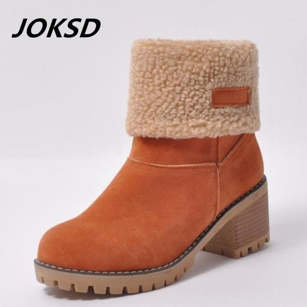 joksd women boots female winter shoes woman fur warm snow boots fashion square high heels ankle black green l1241
joksd women boots female winter shoes woman fur warm snow boots fashion square high heels ankle black green l1241