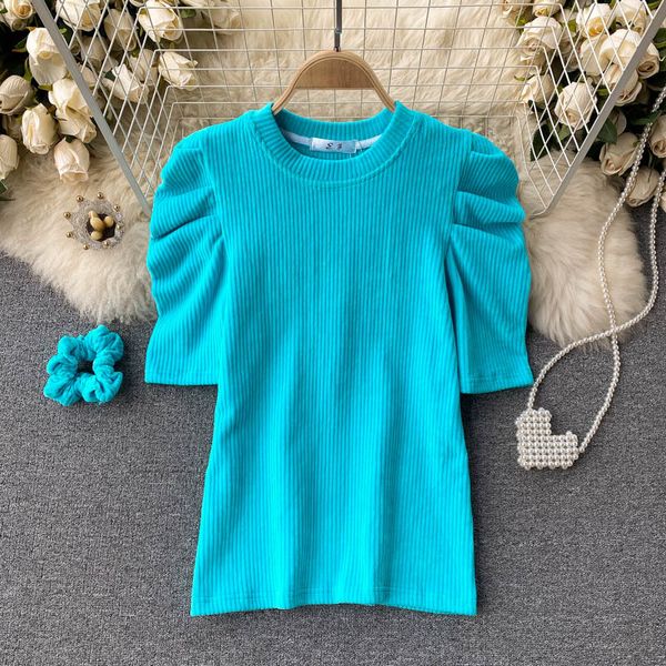 2021 new chic female singiny retro puff solid neck shirts thin autumn fashion design streetwear blouse gpce, White
2021 new chic female singiny retro puff solid neck shirts thin autumn fashion design streetwear blouse gpce, White