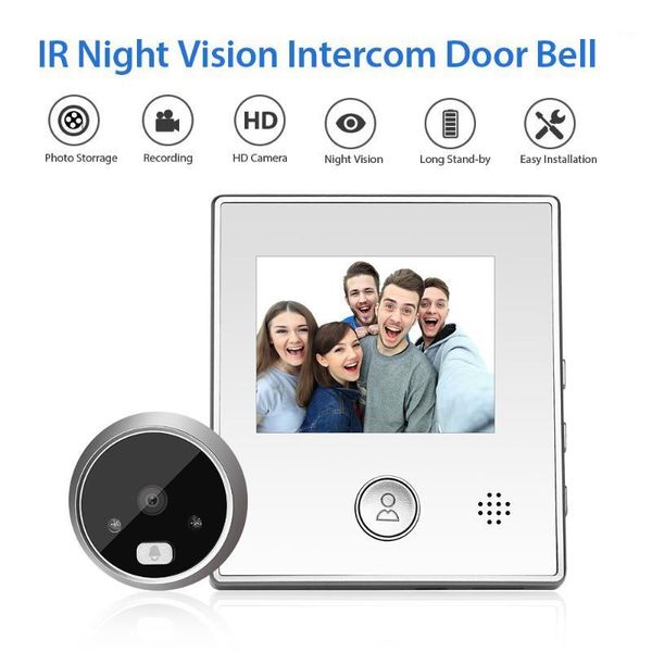 doorbells 2.8" visual doorbell camera ir night vision intercom door bell viewer smart video peephole digital eye security1
doorbells 2.8" visual doorbell camera ir night vision intercom door bell viewer smart video peephole digital eye security1