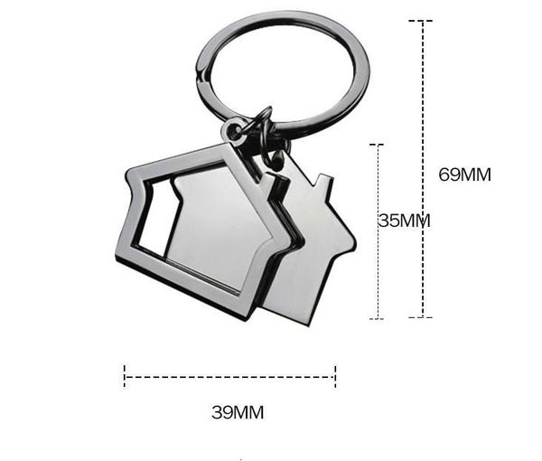 keychains novelty zinc metal alloy house keyrings shaped custom for gifts 100 up, Silver
keychains novelty zinc metal alloy house keyrings shaped custom for gifts 100 up, Silver