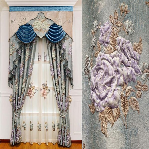 europe to restore ancient ways embossing cloth curtain curtain of sitting room bedroom study villa
europe to restore ancient ways embossing cloth curtain curtain of sitting room bedroom study villa