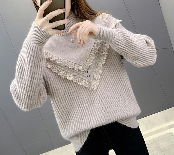 2021 spring and autumn winter with new style fashion long sleeve women's sweater coat@210, White;black
2021 spring and autumn winter with new style fashion long sleeve women's sweater coat@210, White;black
